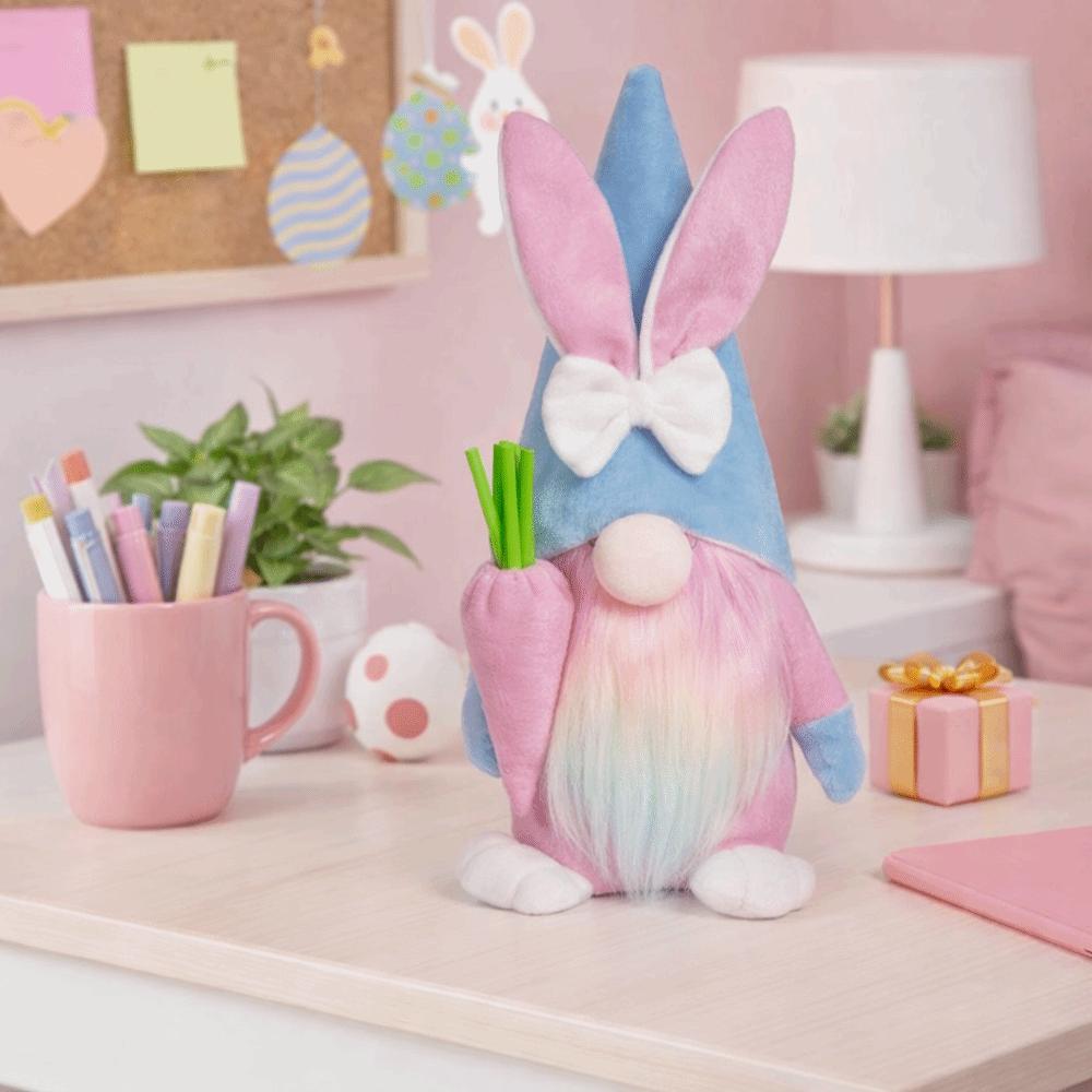 Easter Party Faceless Gnome Plush Material Easter Bunny Party Favors Plush Doll  Easter Gifts