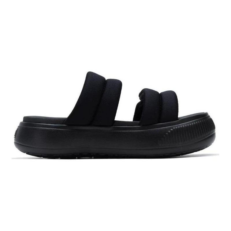 PUMA Women Comfort Wear-resistant Silent Slide Slippers Black 399450-02