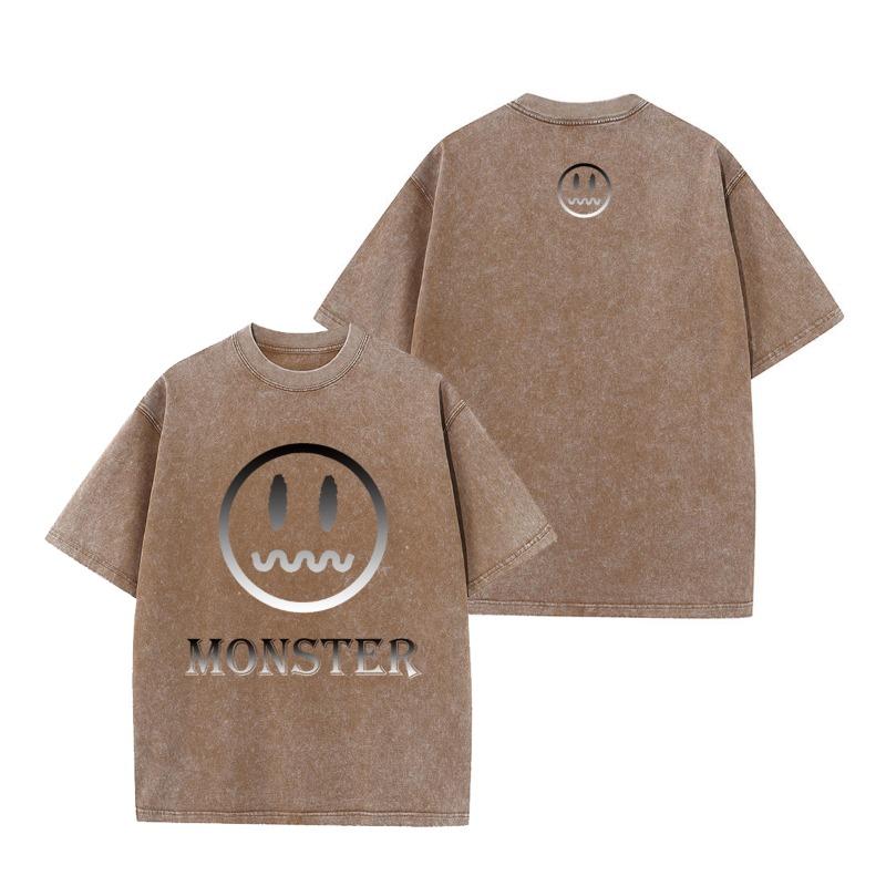 Vintage Classic Radiohead Tees North America Tour Rock Tshirt  Hip Hop Street Casual Top Sleeved Harajuku Streetwear Tops Tees