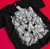 Akatsuki T-shirt Itachi T-shirt Pain Shirt Madara Kisame Obito Naruto Nagato Tee BB1210