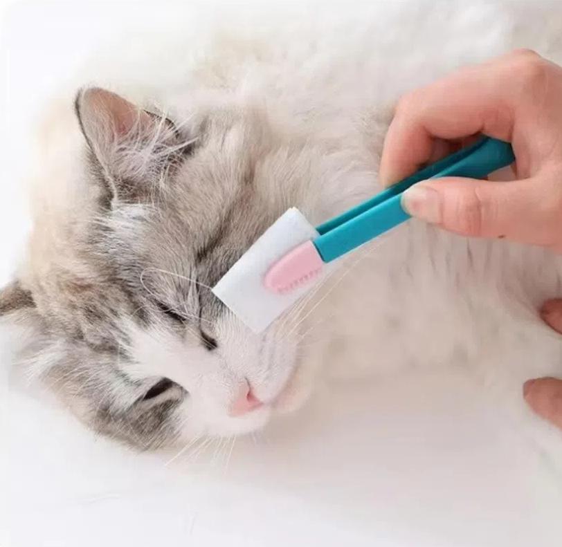 2 pcs Hair Cat Cleaning Brush Silicone Pet Grooming Tool New Pet Comb  Cat Dog