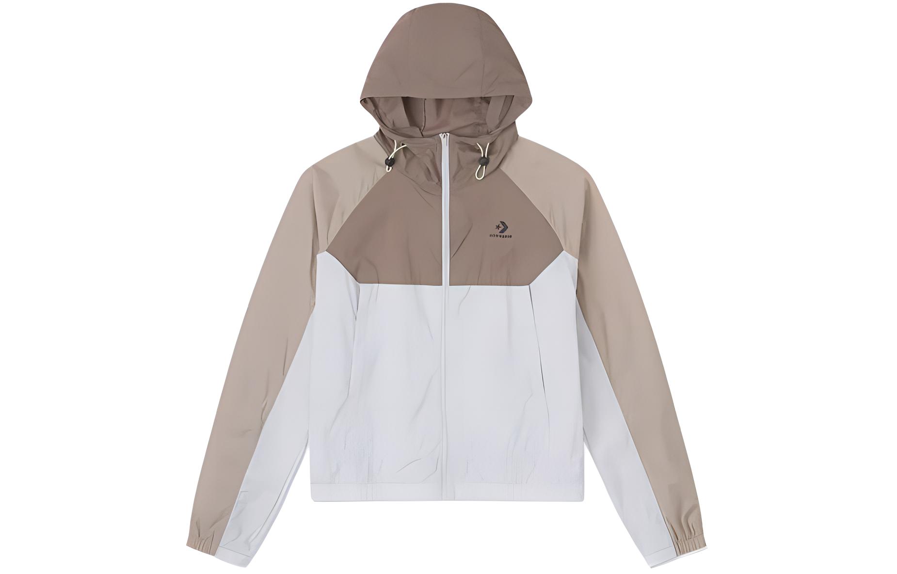 Converse SS24 Breathable UV Protection Sun Protection Clothing Women s Brown 10026393-A01 S