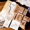 vintage Wood Stamp, WutheringHeights Series, Salt Style, Versatile DIY, Light Retro, European and American Style