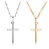 Vintage Cross Pendant Necklace For Men And Women Unique Alloy Chain Necklace