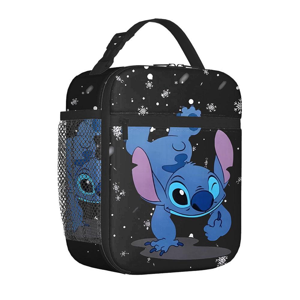 Qi Portable Lunch Bag Primary And Secondary School Students Full Printed Meal Bag Ice Bag Picnic Ice Bag