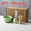 4/5/6PCS Matcha Set Bamboo Matcha Whisk Ceramic Bowl Matcha Ceramic Set Home Tea-making Tools Accessories Birthday Gifts CJTZ004