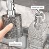 Waterproof Clear Soap Dispenser Refillable Liquid  Soap Bottle Soap Lotion Container  Empty Bottle