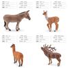 Donkey Alpaca Sheep Model Collection Pvc Figures For Home Decor And Educational Display
