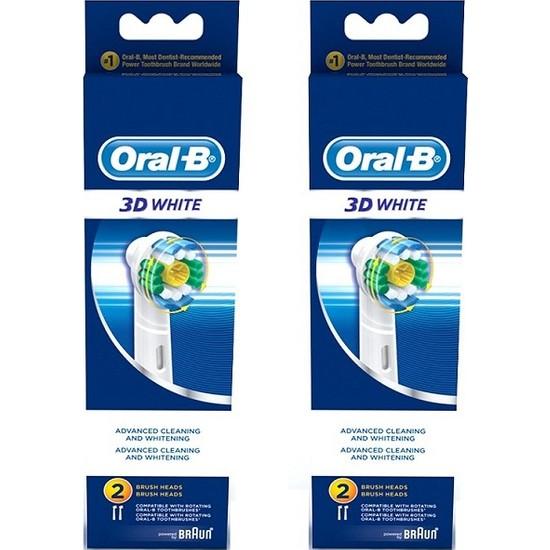 

Сменный блок для зубных щеток Oral-B EB18 3D White, 2 x 2 шт.