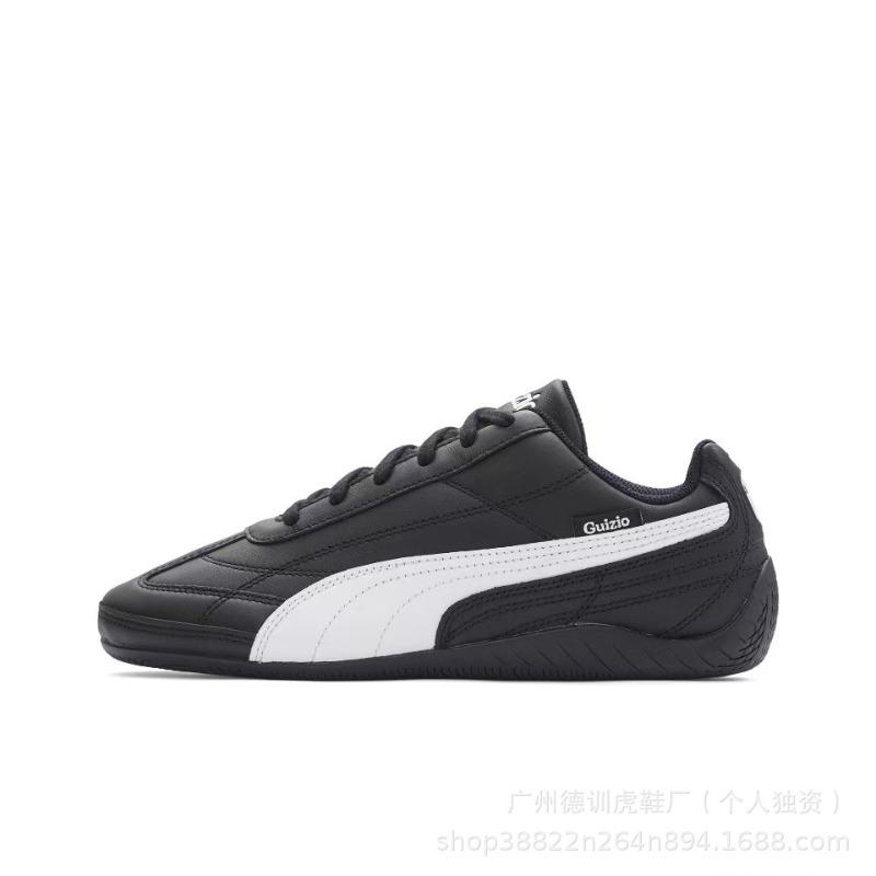 [Pure Original Lychee Leather] Rose Racing Shoes PM Classic SpeedcatOG Suede Thin-soled T-head Women's Shoes