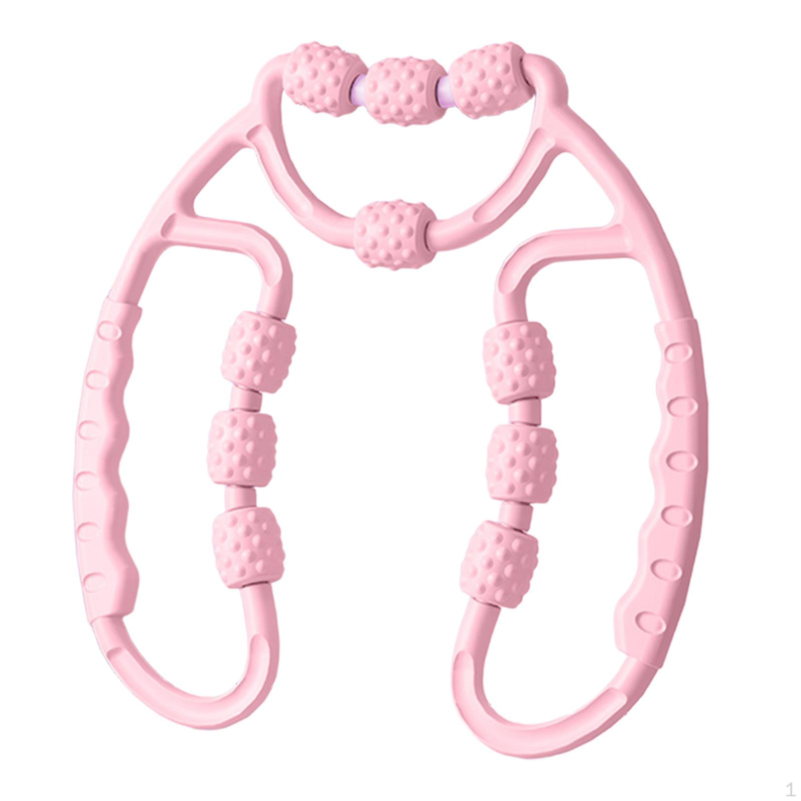 

Deep Tissue Leg Massage Roller with Circular Clamp for Runners And Dancers маджента