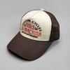 Frühling und Sommer Amerikanischer Retro-Druck Deus Buchstaben Baseballkappe Herren und Damen Street Trucker-Mütze Atmungsaktiv Sonnenschutz Outdoor