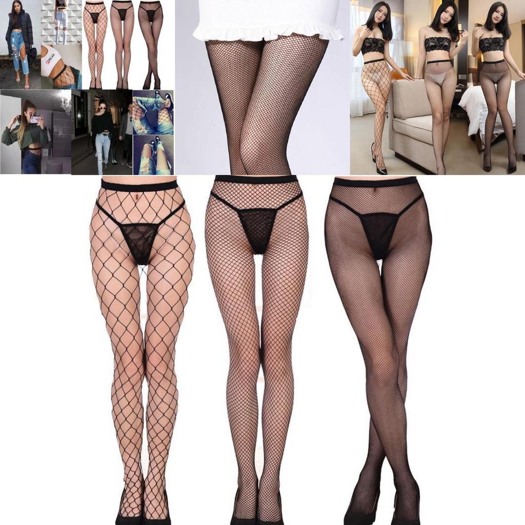 Elegant Fishnet Stockings Large And Small Mesh Ultra-sheer Tights For Women