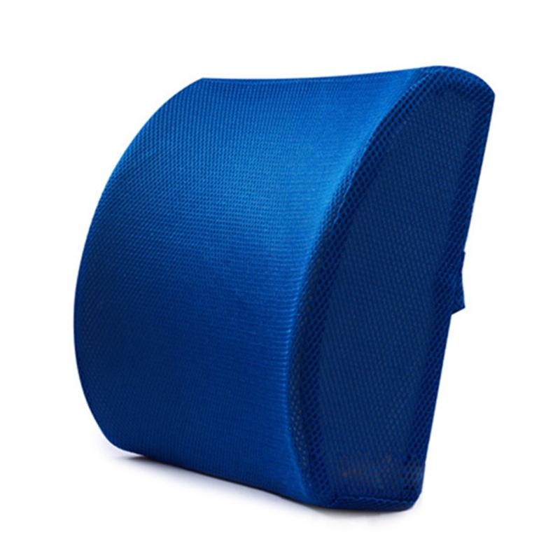 Lumbar Support Pillow for Office Chair Back Support Pillow for Car, Computer Chair, Soft Memory Foam Back Cushion