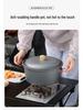 7.5L Aluminum Alloy Outdoor Steaming & Cooking Pot - Portable Dual-Use Camping Cookware