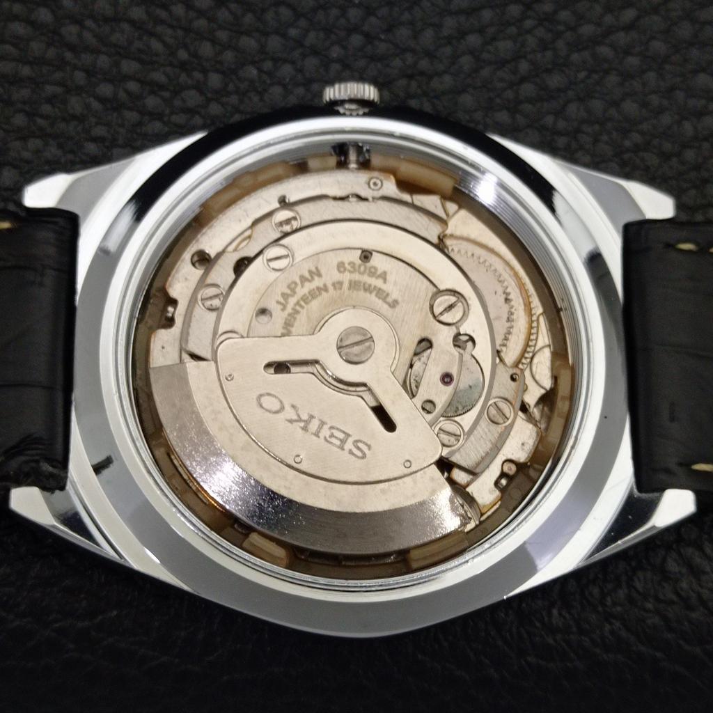 REFURBISHED VINTAGE SEIKO 5 AUTOMATIC 6309A JAPAN MENS WHITE WATCH a441359-5 Sk-a441359