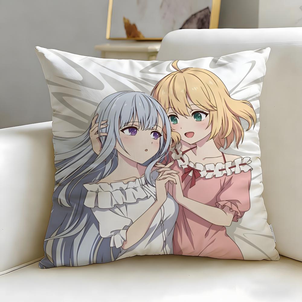 The Magical Revolution of the Reincarnated Princess Cushion Cover Soft  EasyWash Pillow Case  Versatile for Couch Bed Travel