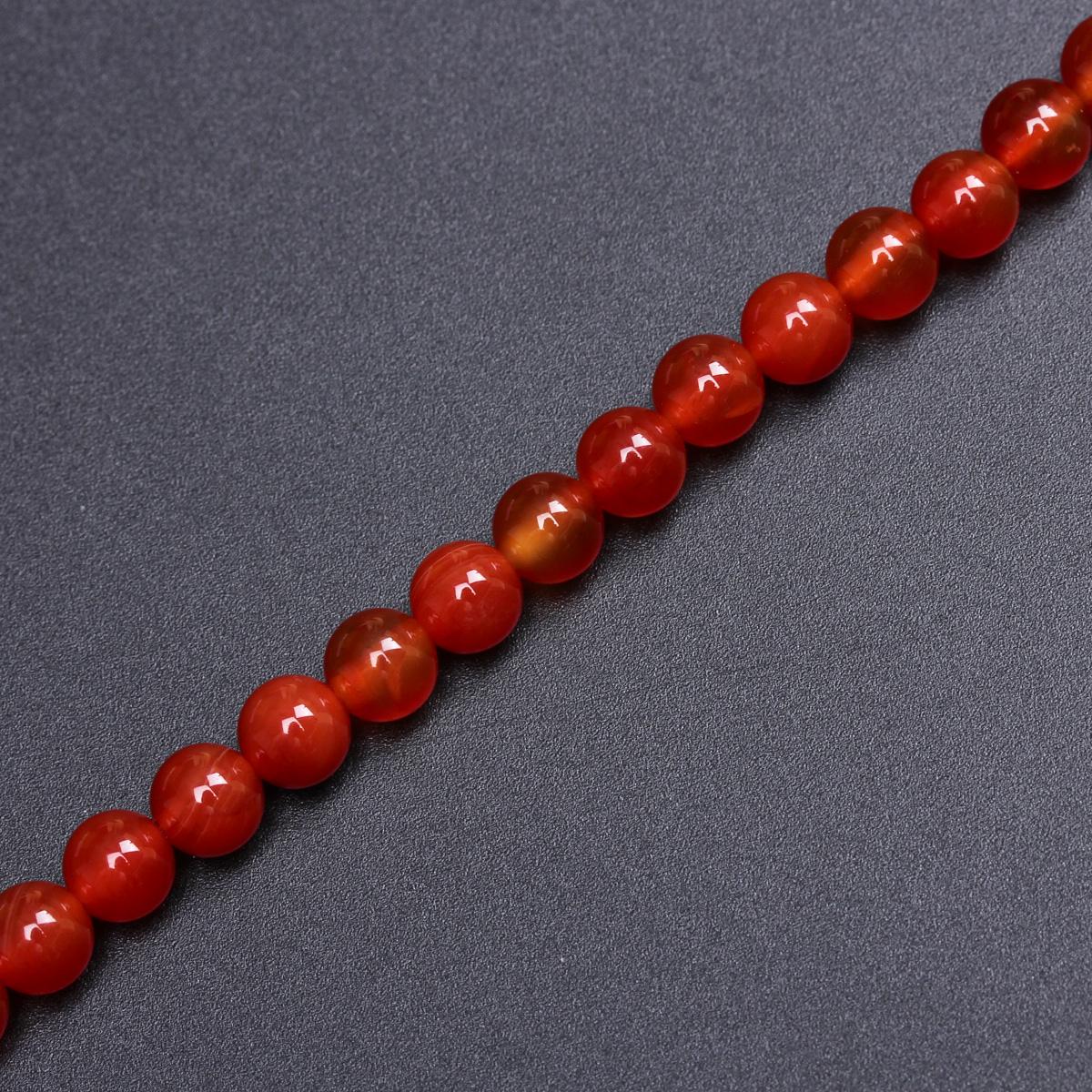 

Творческий DIY Красный Сердолик Агат Круглые Бусины Свободные Бусины Для Изготовления Ювелирных Изделий 4/6/8 мм 1 Прядь Браслеты Натуральный Камень 4mm About 90-100Pcs