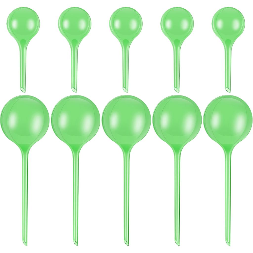 10Pcs Plant Watering Globes Automatic Self-Watering Globes PVC Balls Garden Water Device Watering Bulbs For Plant Promotion
