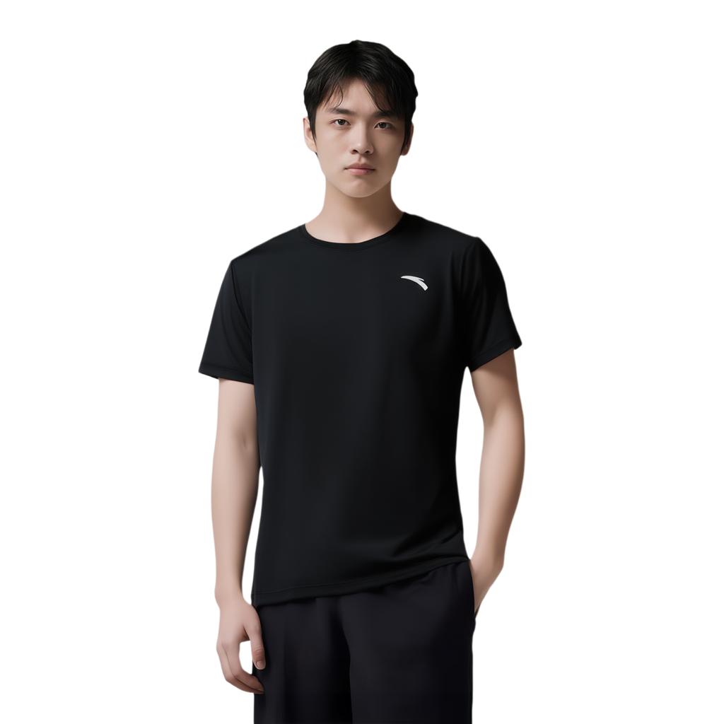 Anta Moisture Wicking Quick Dry Running Training Simple Fashion Sports T-Shirt Men Tops 952537103-2