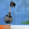 Nozzle Handheld Holder Punch-Free Multi Angle Rotation Shower Bracket Suction Cup Shower Holder Adjustable Shower Head Holder