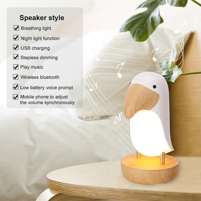LED Toucan Bird Night Light Modern Nordic Table USB Lamp Home Luminaria Room Lampe Bedroom Decor