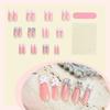 ins style, European and American cross-border nail patches, hand-worn nail bows, diamond-encrusted nail pads, removable fake nails