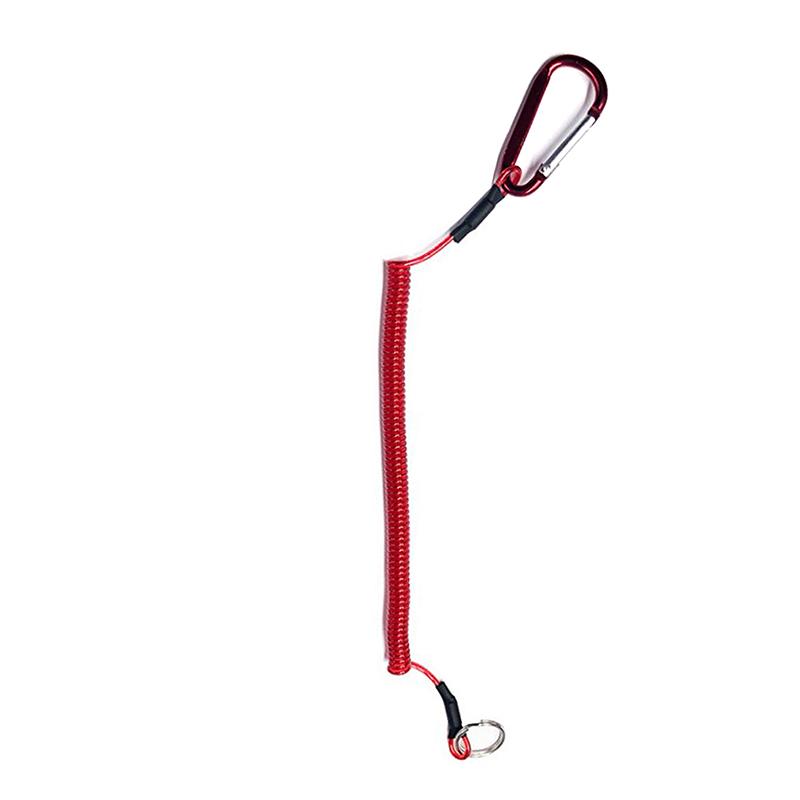 Steel Wire Mountaineering Buckle Anti-Lost Rope Luya Pliers Fishing Gear Rod Rope