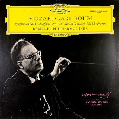 LP Record MOZART  KARL BOHM  BERLINER PHILH  Symphonien Nr. 35 Haffner  Nr. 3 SLPM138112 DEUTSCHE GRAMMO Germany Classical Used