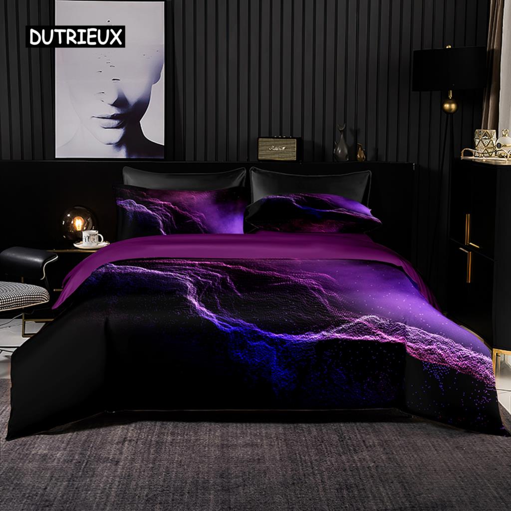 

Advanced Texture Fashion Style Duvet Cover Queen/king Size Quilt Cover With Pillowcase Super King Size Bedding Bedroom Decorate EU single(135x200cm)