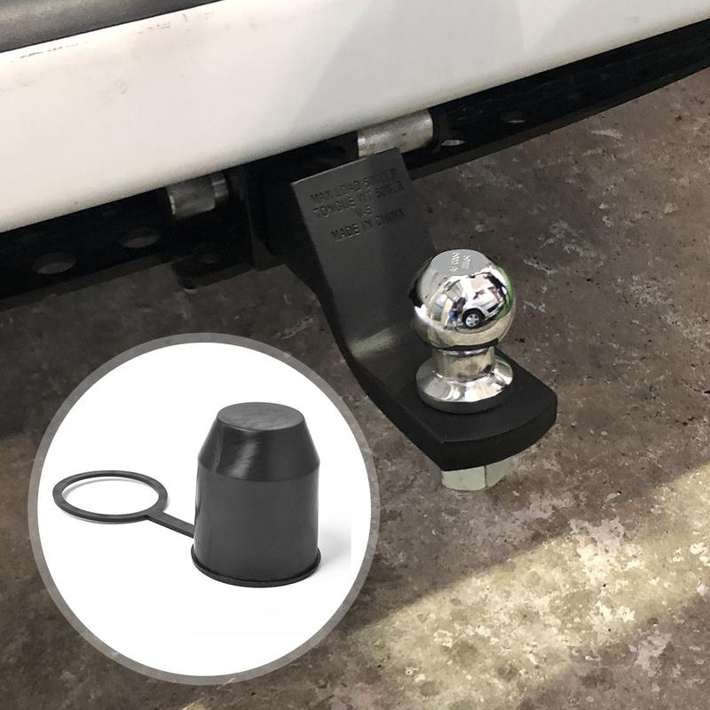 Universal 50mm Car Auto Tow Bar Ball Cover Excellent ABS Plastics Prolonged Hitch Caravan Trailer Towball Protect