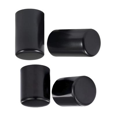 4Pcs Motorcycle Docking Hardware Point Cover Black Chrome For Harley Touring Electra Glide Road King Street Glide 2009-2024