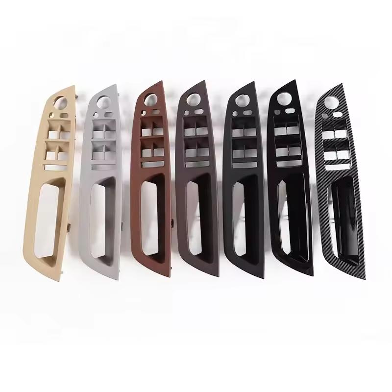E70 E71 LHD RHD Upgraded Interior Door Handle with Leather Cover Assembly Full Set for BMW X5 X6 E70 E71 E72 2007-2014