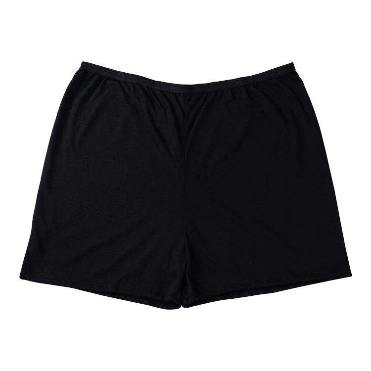 Одноразовые боксеры унисекс из черного хлопка для отелей и бань One Size чёрный