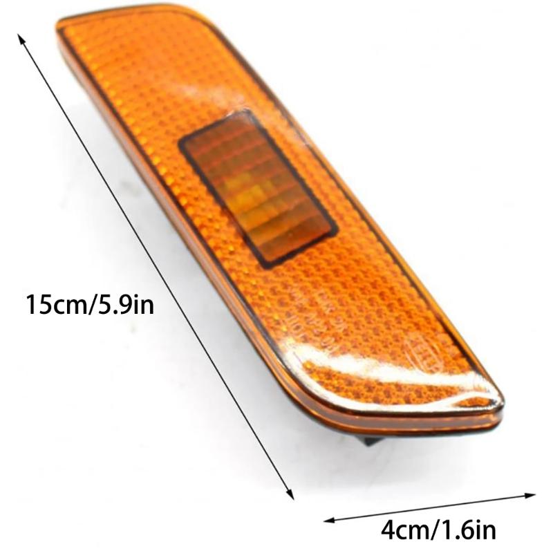 9188263 9188264 Front Marker Turn Signal Indicator Lamp Light Lens Housing Left Right For S80 1999-2006