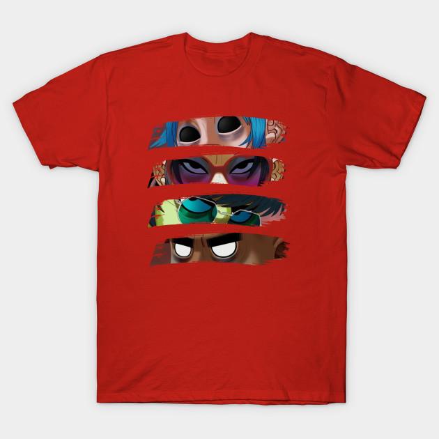 Unisex Fashion TShirt Gorillaz Style Print TShirt Plus Size XS-6XL T-Shirt 100%Cotton Tops O Neck Short Sleeve Tees