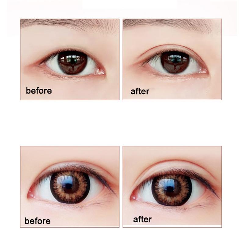 Faltenfreie, unsichtbare, natürliche, wasserfeste und schweißfeste Augenlid-Klebecreme - Klebefreier Augenlid-Fixierstift, Doppellid-Former, Wischfester Augen-Enhancer
