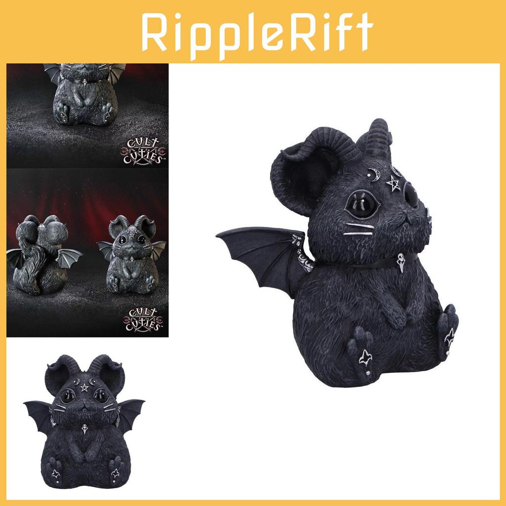 Einzigartige Gothic Totoro Harzfigur Heimdeko Perfekt für Halloween und alle Anlässe