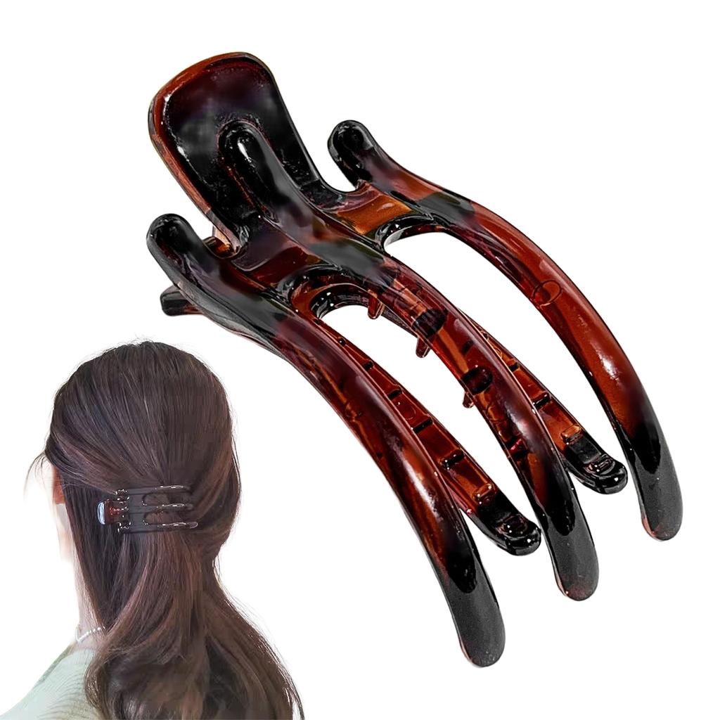 Korean Fashion Hair Claw Clip Duckbill Barrette for Women Crab Acrylic Hairpin Ponytail Hairgrip Girls Hair Accessories Headwear