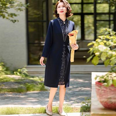 Jupe longue tendance pour la mère de la mariée - Robe élégante pour banquet de mariage