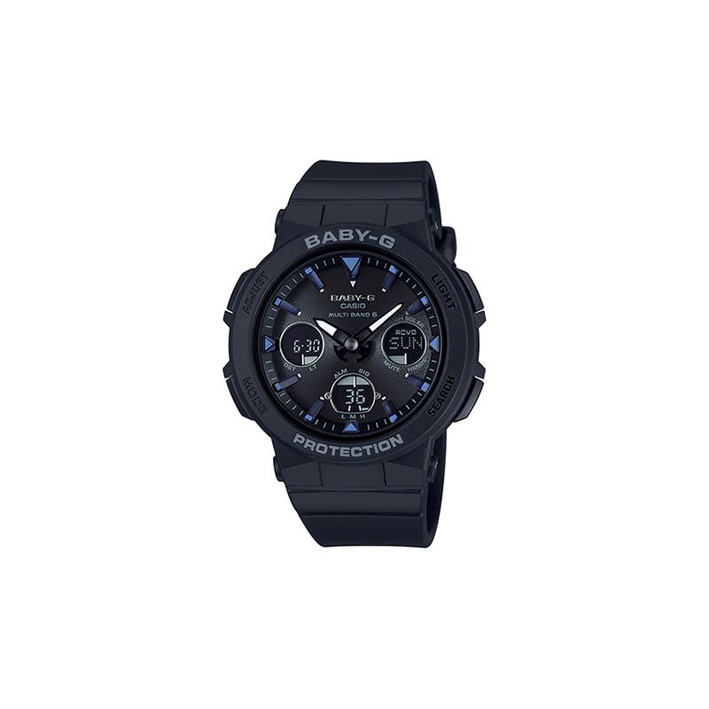 

Casio BABY-G Multifunctional Radio Solar Sports Waterproof Quartz Movement Resin Strap Japanese and Korean Watch Women s Watch Black BGA-2500-1APR чёрный