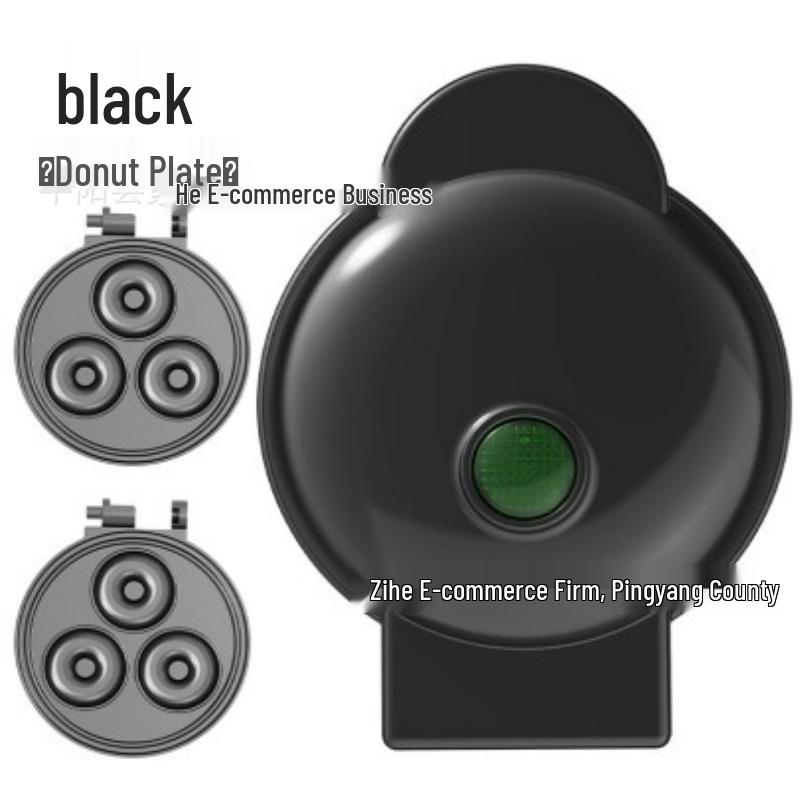 Mini Waffle, Bread, Crepe, and Sandwich Maker - All-in-One Breakfast Machine