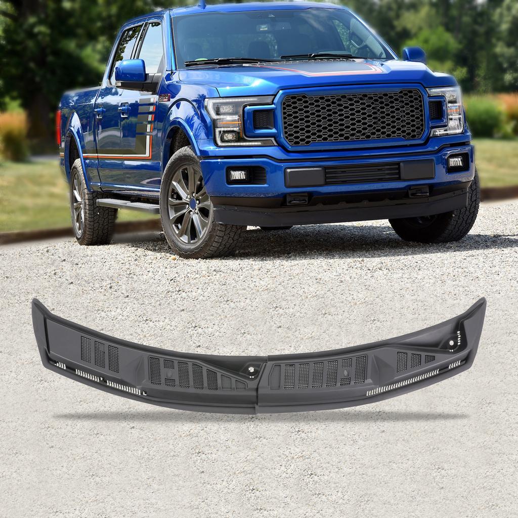 Windshield Wiper Cowl Cover for 2015-2020 Ford F-150, Durable Plastic Trim Replacement, Easy Installation, Weather Resistant