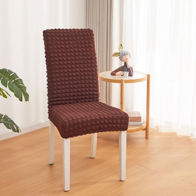 Dining Room Chair Covers Elastic Removable Washable Chair Covers for Kitchen Hotel Wedding Banquets Christmas Party