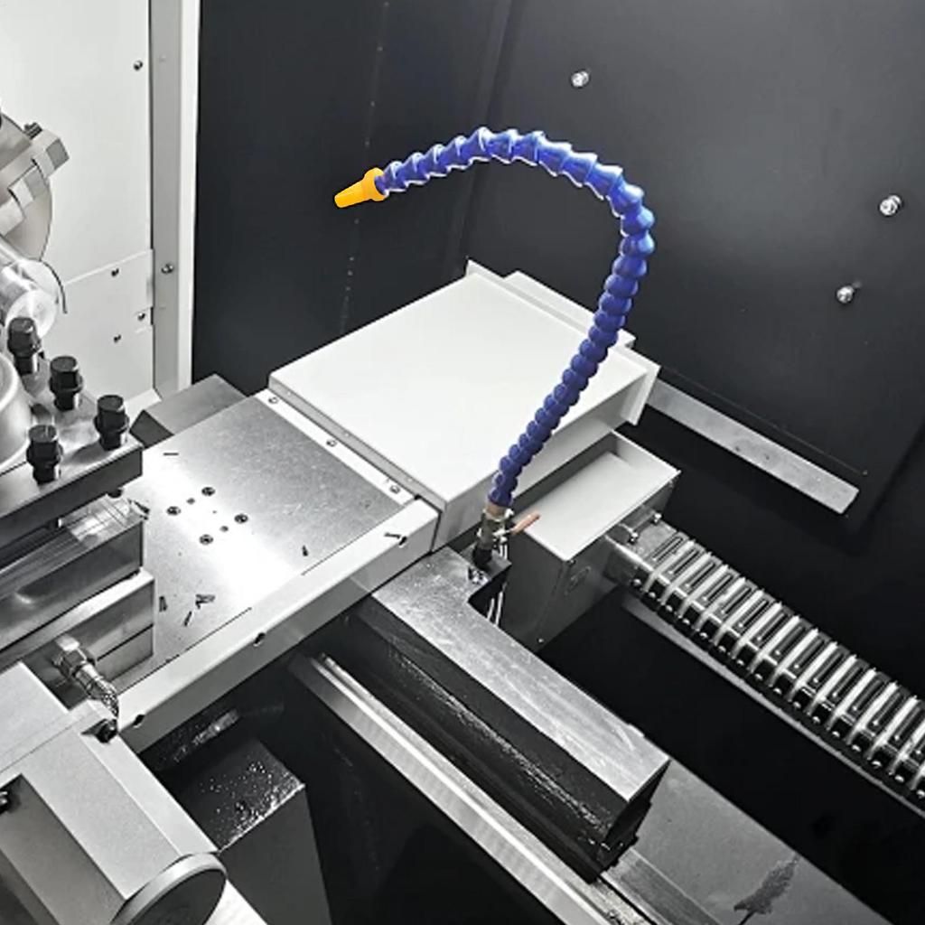 Pneumatic Tube Thread Plastic Flexible Plastic Adjustable Water Oil Coolant Pipe Hose for Lathe Machine Sturdy