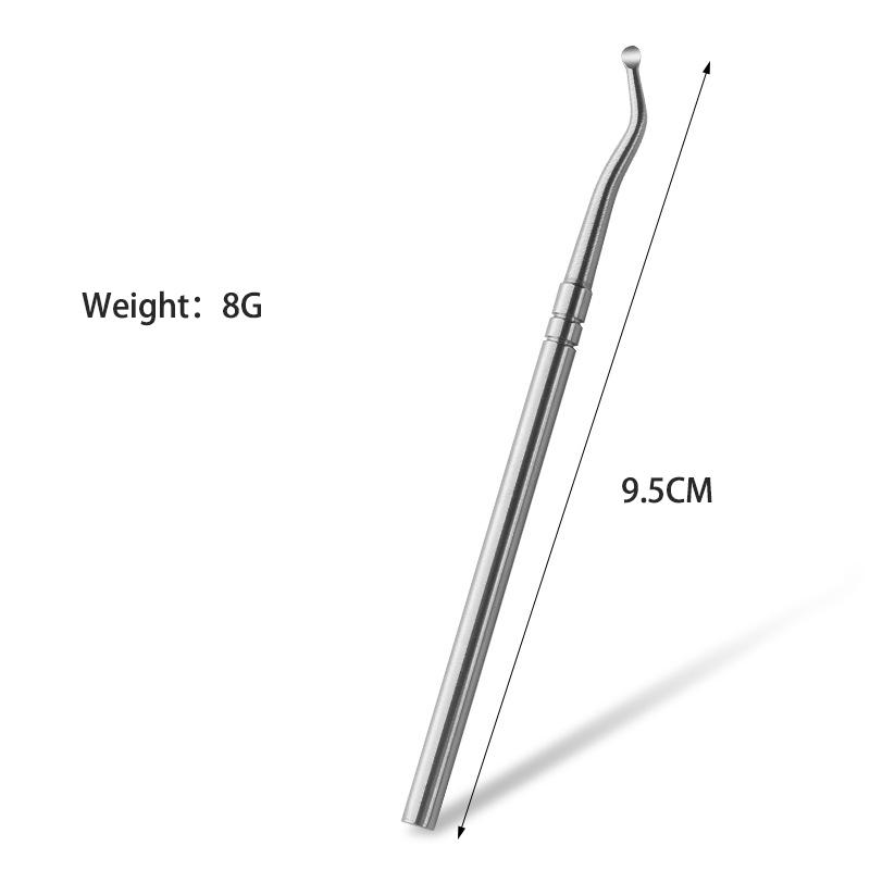 Удаление ногтевой борозды нержавеющая сталь Очиститель вросшего ногтя на ноге Изогнутая ногтевая ложка для удаления грязи Легкий в использовании инструмент для педикюра для глубокой очистки ногтевой борозды