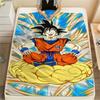 Dragon Ball veikėjų spaudinio flanelinis pledas, Aukštos kokybės, Patogus visais metų laikais, Namų dekoras, Šiluma ir komfortas, Puikus Kalėdų dovanoms