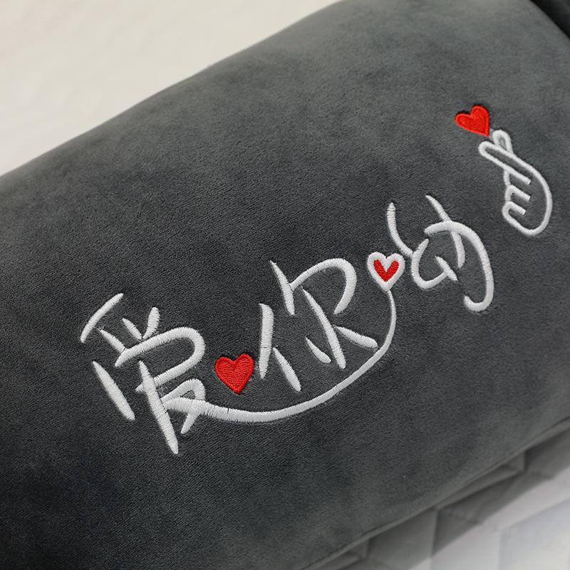 Husky Puppe niedliches großes Plüschtier liegende Hundepuppe schlafendes Wurfkissen Mädchen Geschenk Geburtstag