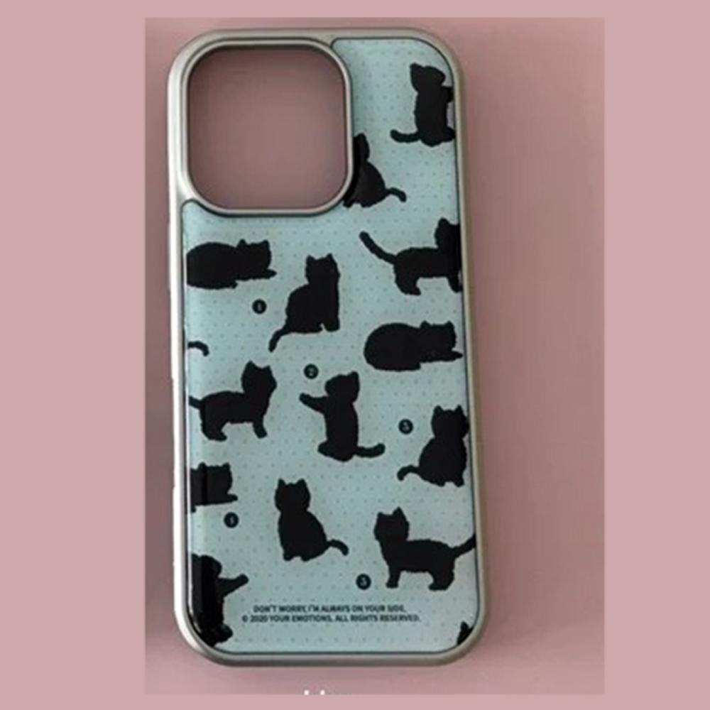 

Роскошный чехол Clmj Beloved Cat для iPhone 17 16e 16 15 14 13 12 11 Pro Max X XR Air Plus, Роскошный прозрачный мягкий задний чехол iPhone 12 ProMax