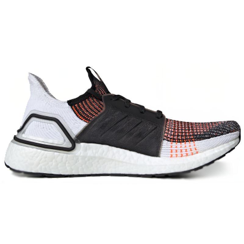 Adidas Ultra Boost 2019 Black White Solar Orange Sneakers G27519